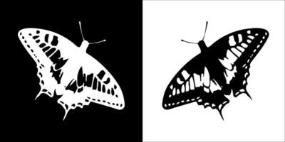 Illustration graphics of butterfly icon vector