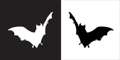 Illustration graphics of bat icon vector