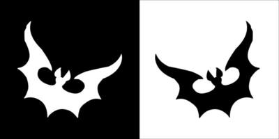 Illustration graphics of bat icon vector