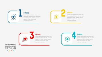 Three Step Infographic label design template with line icons. process steps diagram, presentations, workflow layout, banner, flow chart, info graph illustration. vector