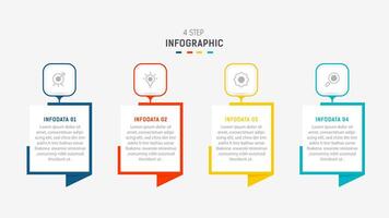 Three Step Infographic label design template with line icons. process steps diagram, presentations, workflow layout, banner, flow chart, info graph illustration. vector