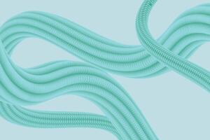 Abstract modern 3d background with flowing shapes vector