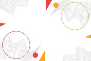 Abstract wireframe geometric shape element background template vector