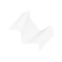 Abstract wireframe geometric shape element vector