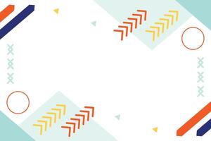 Abstract geometric shape element background template vector