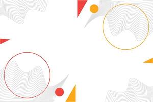 Abstract wireframe geometric shape element background template vector