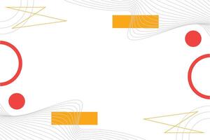 Abstract wireframe geometric shape element background template vector