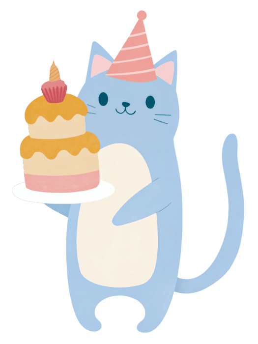 絵画。壁掛け原画【Cute cat cake】0 1 絵画。壁掛け原画【Cute cat cake】0 1 絵画