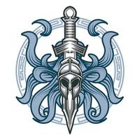 the spartan illustration vector