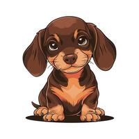 a brown dog with a brown face and a brown face vector