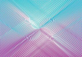 Abstract geometric wavy stripes multi color background. Abstract fluid lines rainbow color design. vector