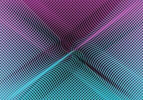 Abstract geometric wavy stripes multi color background. Abstract fluid lines rainbow color design. vector