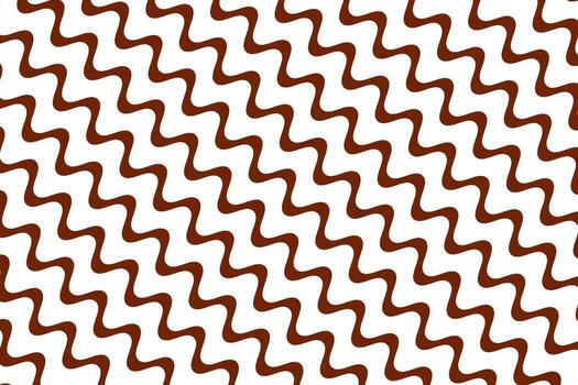 sencillo resumen Earthtone chocolate color diagonal línea suave zig zag modelo el líneas de el líneas son forrado arriba en un blanco antecedentes vector