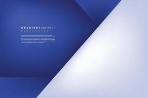 blue white modern abstract background design vector