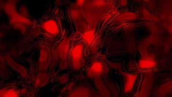 Abstract red fluid flow seamless loop slow motion background video