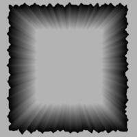 Abstract rectangular frame on gray background vector