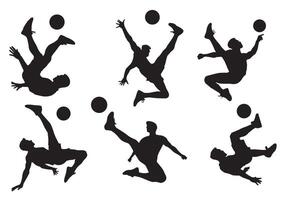 Teqball player. Symbol and icon illustration. vector