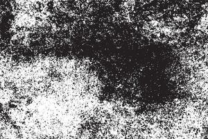 black grunge gritty monochrome rough weathered wall texture on white background, image for background texture vector
