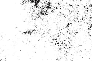black grunge gritty monochrome rough weathered wall texture on white background, image for background texture vector