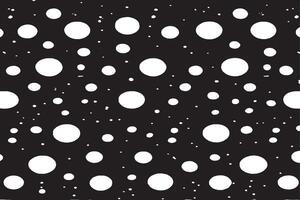 Linear Halftone Pattern with Circles and Speckles - Polka Dot Background vector