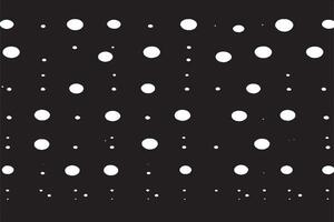 Linear Halftone Pattern with Circles and Speckles - Polka Dot Background vector
