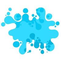 abstract complex shape, fluid blotch spot image as template for background. Dynamical colored rounded backdrop. vector