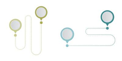 Map pointers icon set. Location icons or geolocations. design element set. Pointer icon pin on the map with space for text. Pin text tag. vector
