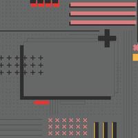 Flat geometric background. vector