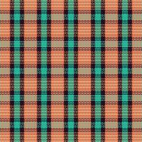 Tartan plaid pattern with texture. vector