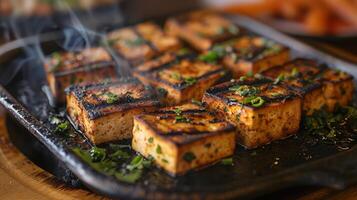 Sizzling Grilled Tofu with Flavorful Marinade photo