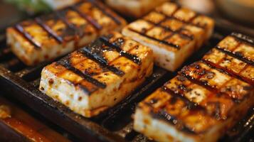 Sizzling Grilled Tofu with Flavorful Marinade photo