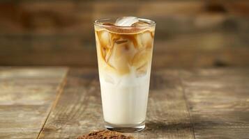 Iced Vanilla Chai Latte - A Symphony of Creamy Vanilla and Spicy Chai photo