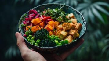 Vibrant Roasted Veggie Bowl - A Feast for the Senses photo