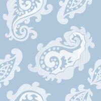 Blue Ornamental Pattern Design vector