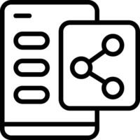 File Sharing Icon. share icon vector