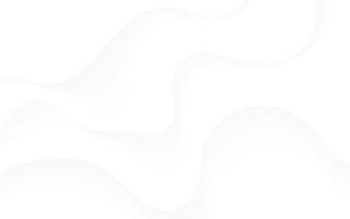 Minimalist White Background with Smooth Curves vector