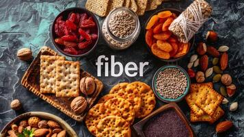 High-Fiber Snacks Platter for a Balanced Diet photo