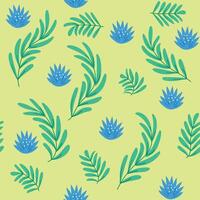 Seamless flower pattern design . Floral print for fabric. vector
