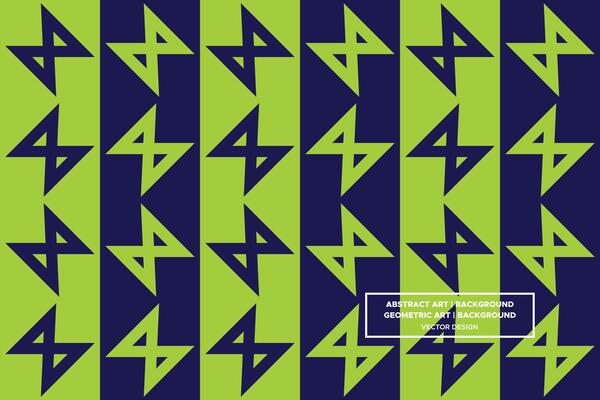 Geometric Pattern - Geometric Background - Abstract Background - Zig Zag - Green - Use in Website Design, Packaging, Wall Art, Wallpaper, Poster, Banner, Profile, Brochure, Apparel, Textiles