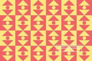 Geometric Pattern - Geometric Background - Abstract Background - Triangles - Orange - Use in Website Design, Packaging, Wall Art, Wallpaper, Poster, Banner, Profile, Brochure, Apparel, Textiles vector