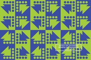 Geometric Pattern - Geometric Background - Abstract Background - Triangles - Green - Use in Website Design, Packaging, Wall Art, Wallpaper, Poster, Banner, Profile, Brochure, Apparel, Textiles vector