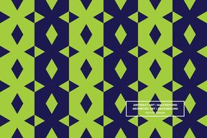 Geometric Pattern - Geometric Background - Abstract Background - Mixed Shapes - Green - Use in Website Design, Packaging, Wall Art, Wallpaper, Poster, Banner, Profile, Brochure, Apparel, Textiles vector