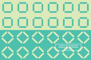 Geometric Pattern - Geometric Background - Abstract Background - Squares - Green - Use in Website Design, Packaging, Wall Art, Wallpaper, Poster, Banner, Profile, Brochure, Apparel, Textiles vector