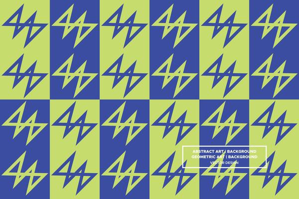 Abstract Background - Geometric Background - Geometric Pattern - Zig Zag - Green - Use in Website Design, Packaging, Wall Art, Wallpaper, Poster, Banner, Profile, Brochure, Apparel, Textiles
