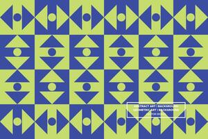 Geometric Pattern - Geometric Background - Abstract Background - Circles - Green - Use in Website Design, Packaging, Wall Art, Wallpaper, Poster, Banner, Profile, Brochure, Apparel, Textiles vector