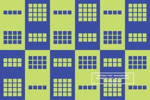 Geometric Pattern - Geometric Background - Abstract Background - Squares - Green - Use in Website Design, Packaging, Wall Art, Wallpaper, Poster, Banner, Profile, Brochure, Apparel, Textiles vector