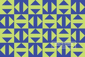 Geometric Pattern - Geometric Background - Abstract Background - Triangles - Green - Use in Website Design, Packaging, Wall Art, Wallpaper, Poster, Banner, Profile, Brochure, Apparel, Textiles vector