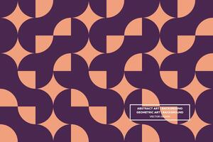 Geometric Pattern - Geometric Background - Abstract Background - Mixed Shapes - Brown - Use in Website Design, Packaging, Wall Art, Wallpaper, Poster, Banner, Profile, Brochure, Apparel, Textiles vector