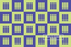 Geometric Pattern - Geometric Background - Abstract Background - Mixed Shapes - Green - Use in Website Design, Packaging, Wall Art, Wallpaper, Poster, Banner, Profile, Brochure, Apparel, Textiles vector