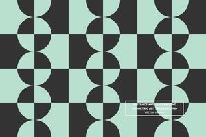 Geometric Pattern - Geometric Background - Abstract Background - Circles - Green - Use in Website Design, Packaging, Wall Art, Wallpaper, Poster, Banner, Profile, Brochure, Apparel, Textiles vector
